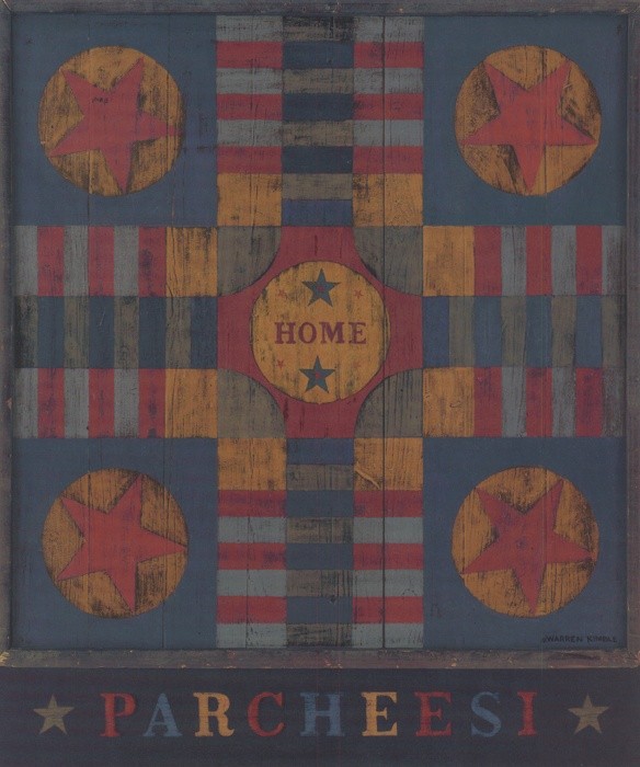 Warren Kimble Parcheesi